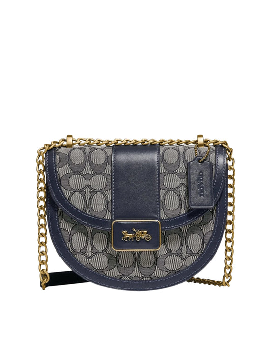 gambar-depan-Coach-Alie-Saddle-Bag-In-Signature-Jacquard-Midnight-NavyWEBP