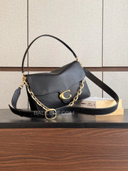 gambar-depan-Coach-Chain-Tabby-Shoulder-Bag-30-Black-balilene