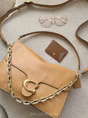 gambar-depan-Coach-Chain-Tabby-Shoulder-Bag-35-Honey-Brown-balilene