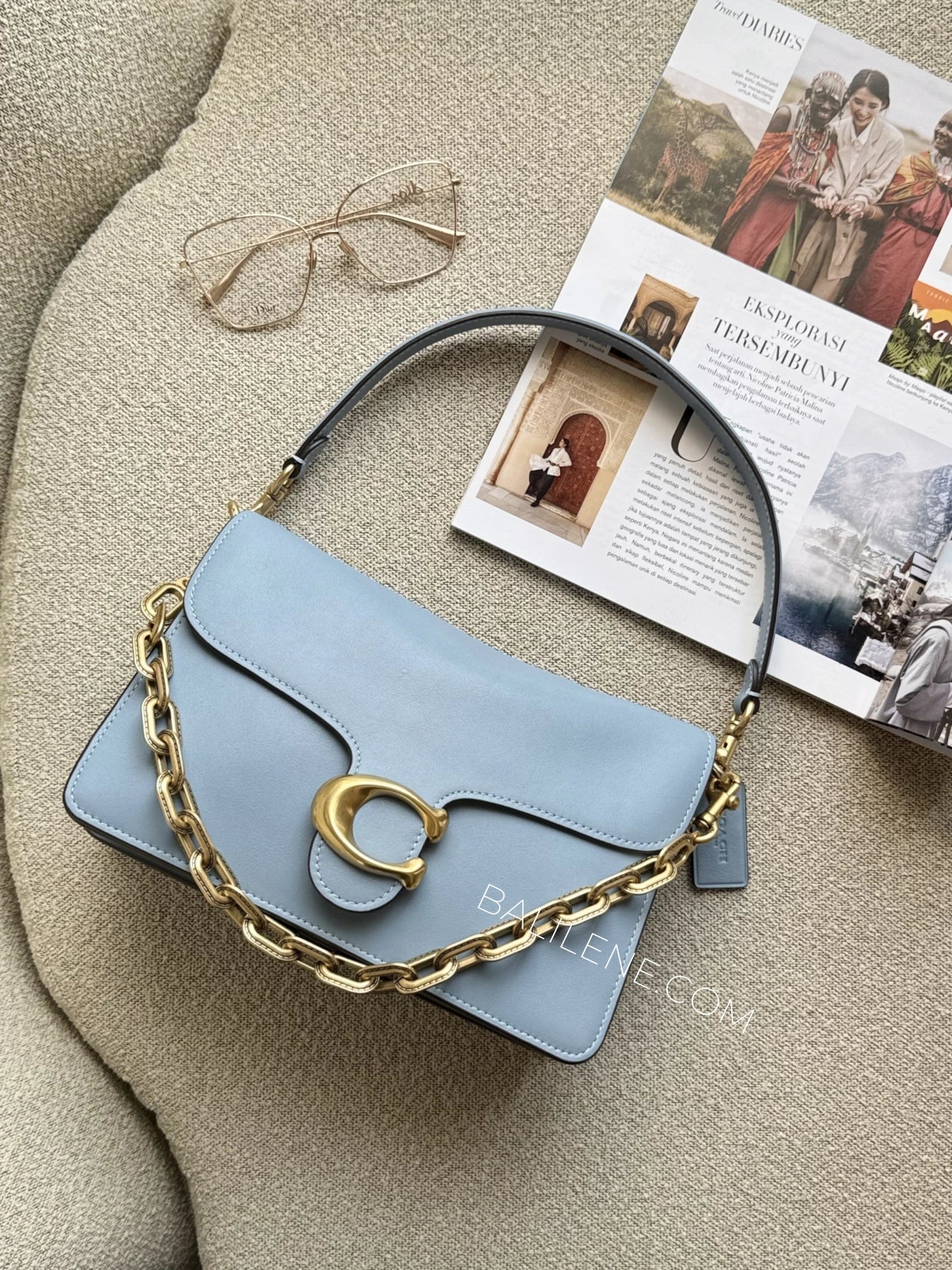 gambar-depan-Coach-Chain-Tabby-Shoulder-Bag-Bluebell-balilene