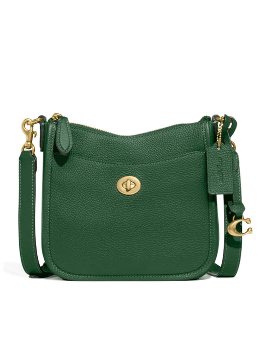 gambar-depan-Coach-Chaise-19-Crossbody-Bag-Dark-Pine