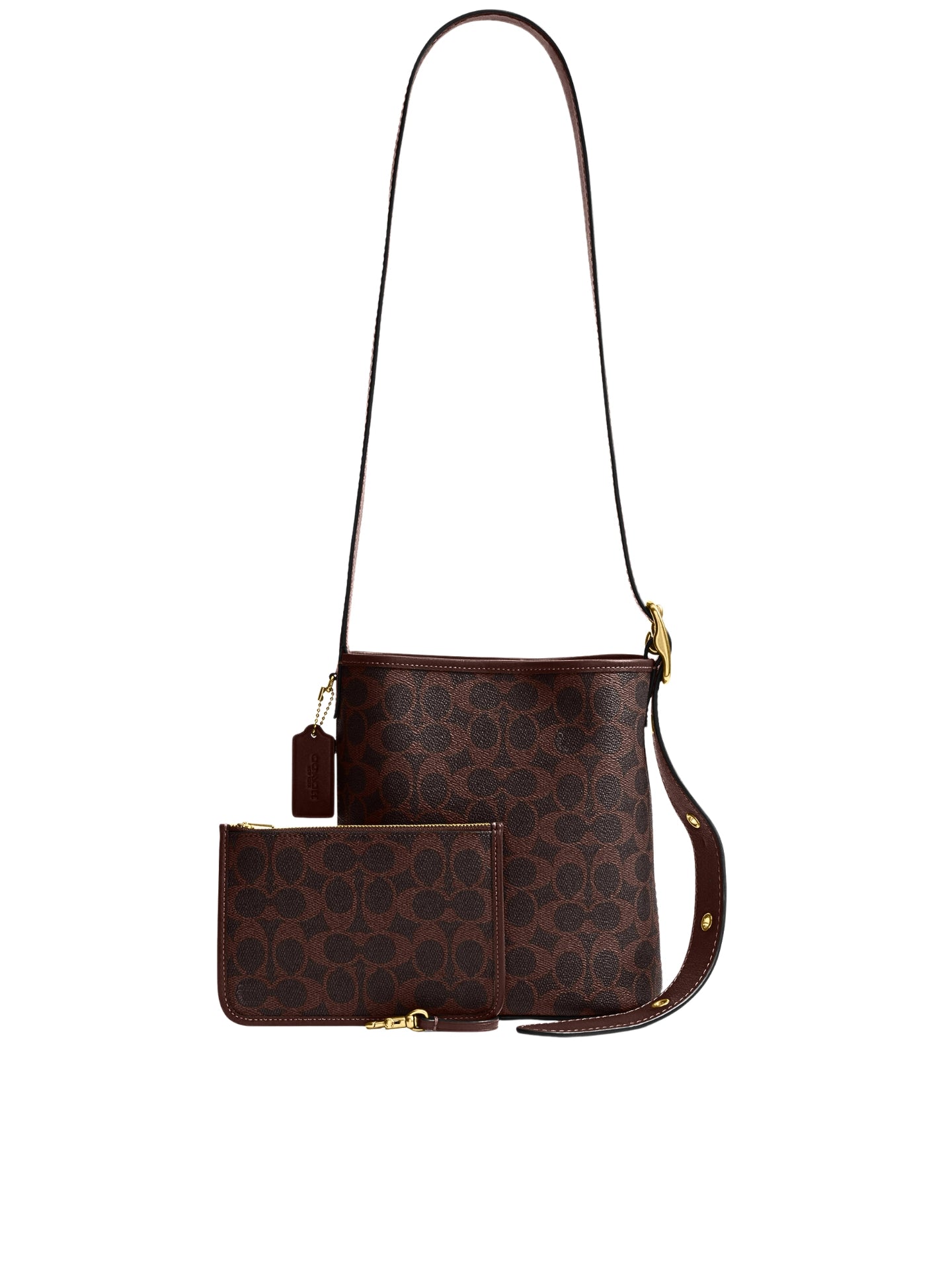 gambar-depan-Coach-Coated-Canvas-Signature-Bleecker-Bucket-Bag-21-Maple