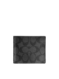 gambar-depan-Coach-Compact-ID-Wallet-In-Signature-PVC-CharcoalBlackWEBP