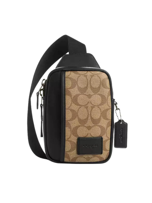 gambar-depan-Coach-Edge-L-Pack-In-Signature-Canvas-Khaki-BlackWEBP