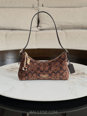 gambar-depan-Coach-Emeilia-Shoulder-Bag-In-Signature-Chenille-Truffle-balilene