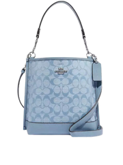 gambar-depan-Coach-Mollie-Bucket-22-In-Signature-Chambray-Cornflower-Multi
