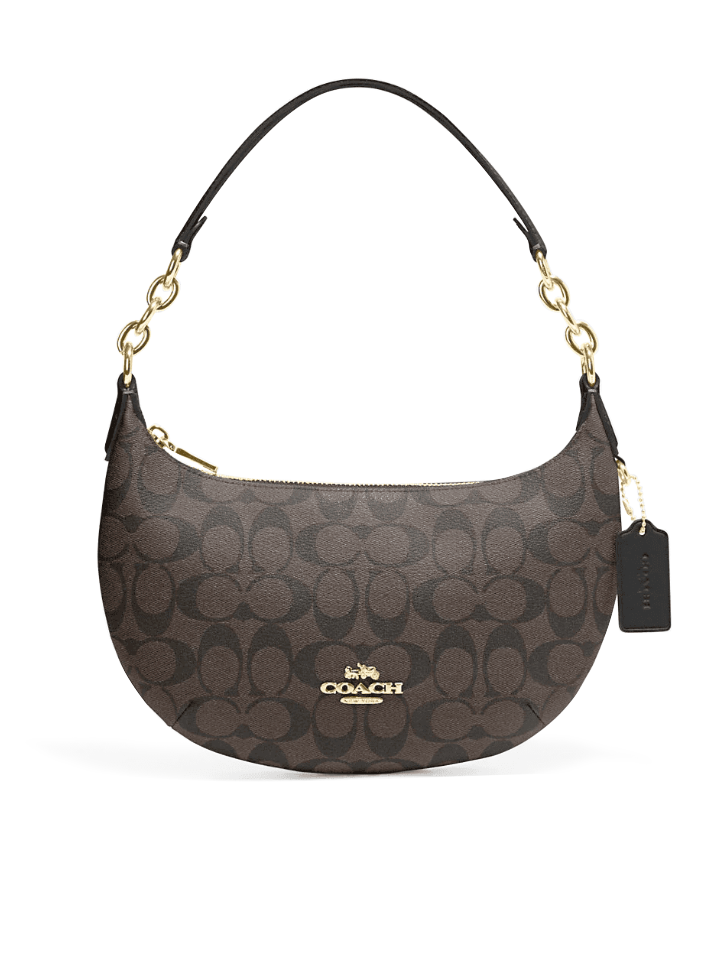 gambar-depan-Coach-Payton-Hobo-In-Signature-Canvas-Brown-Black