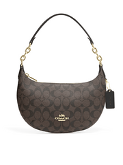 gambar-depan-Coach-Payton-Hobo-In-Signature-Canvas-Brown-Black