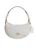 gambar-depan-Coach-Payton-Mini-Hobo-Bag-In-Signature-Canvas-Chalk-Glacier-White