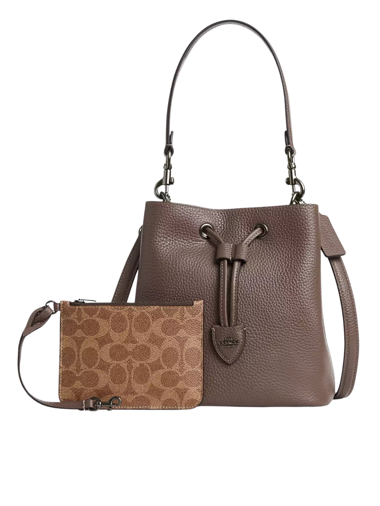 gambar-depan-Coach-Rowan-Bucket-Bag-Dark-Stone