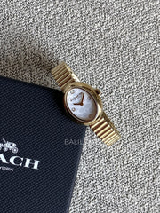 gambar-depan-Coach-Sammy-Quartz-Gold-tone-Stainless-Steel-Watch-balilene