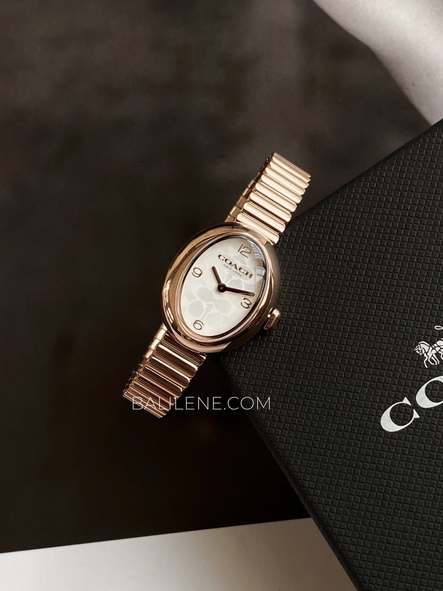 gambar-depan-Coach-Sammy-Quartz-Rose-Gold-Tone-Stainless-Steel-Watch-balilene