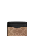 gambar-depan-Coach-Slim-ID-Card-Case-Signature-Canvas-Tan
