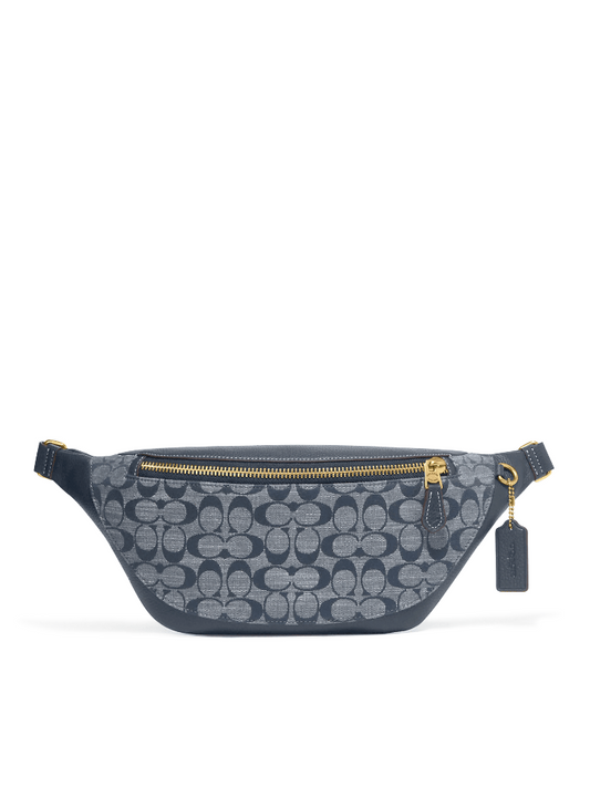 gambar-depan-Coach-Warren-Belt-Bag-In-Signature-Chambray-Denim
