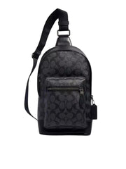 gambar-depan-Coach-West-Pack-In-Signature-Canvas-Charcoal-Black