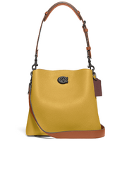 gambar-depan-Coach-Willow-Bucket-Bag-In-Colorblock-Flax-Multi