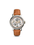 gambar-depan-Fossil-Boyfriend-Automatic-Skeleton-Dial-Leather-Strap