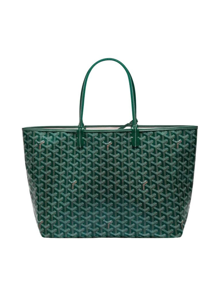 gambar-depan-Goyard-Saint-Louis-PM-Tote-Bag-Green