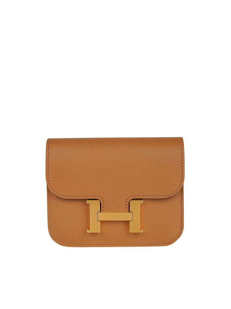Hermes Constance Slim wallet Gold Epsom – Balilene