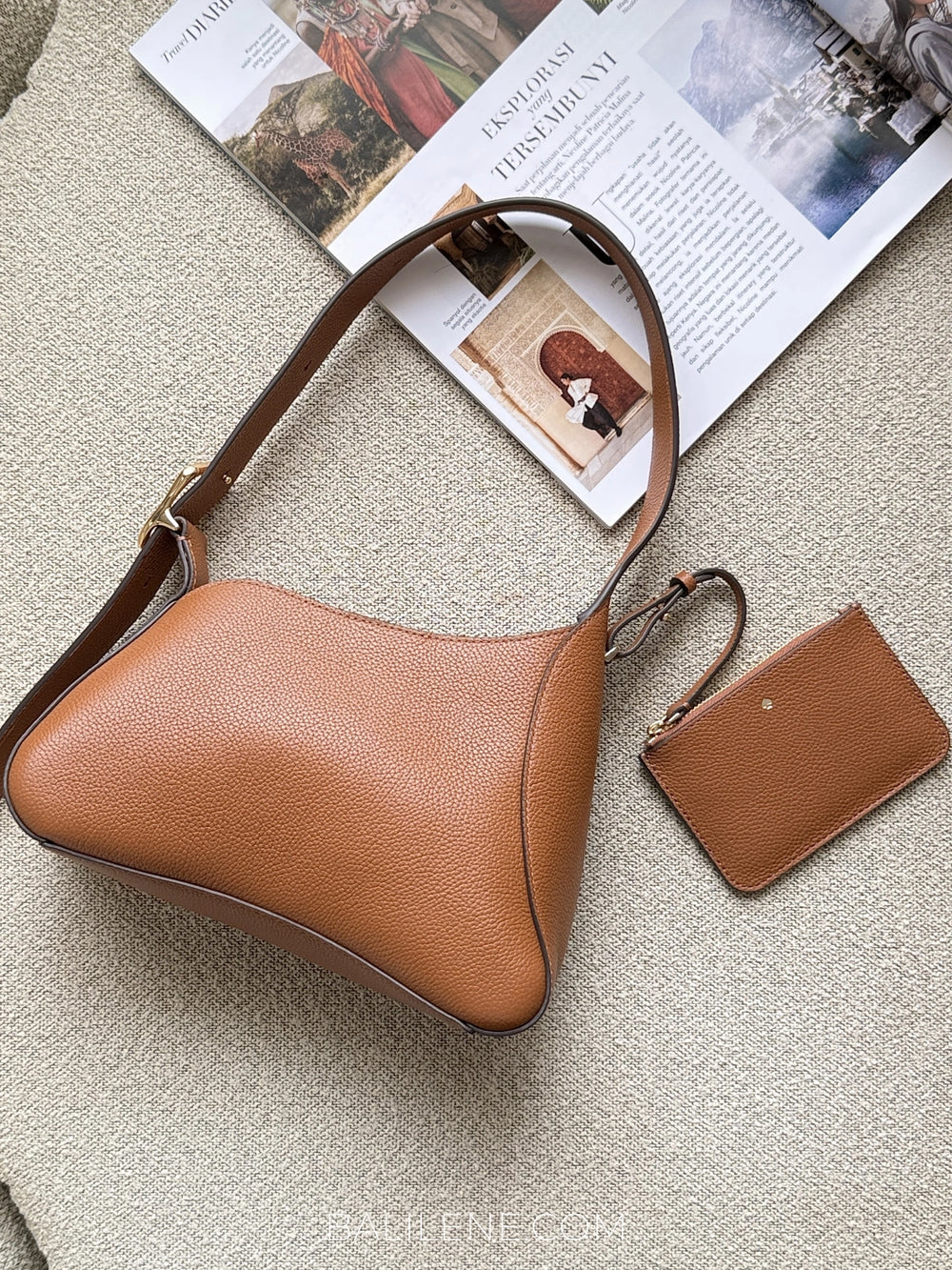 gambar-depan-Kate-Spade-454-Sculpted-Shoulder-Bag-Warm-Gingerbread-balilene