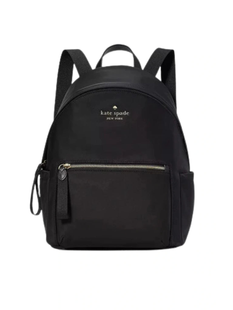 gambar-depan-Kate-Spade-Chelsea-Medium-Nylon-Backpack-Black