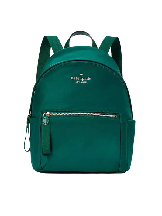 gambar-depan-Kate-Spade-Chelsea-Medium-Nylon-Backpack-Deep-Jade