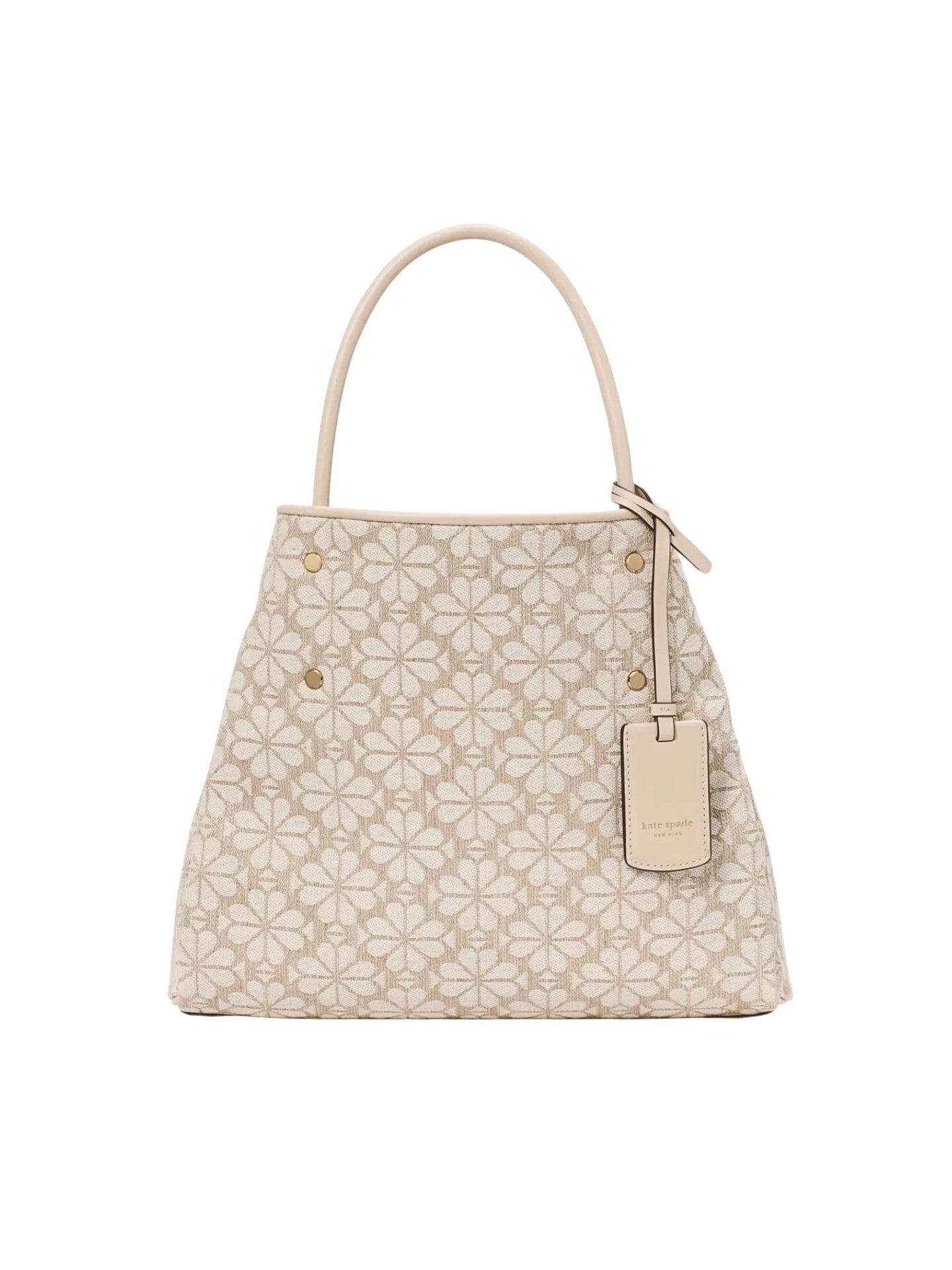 gambar-depan-Kate-Spade-Flower-Jacquard-Medium-Everything-Tote-Bag-Natural-Multi