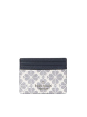 gambar-depan-Kate-Spade-Flower-PVC-Small-Slim-Card-Holder-Navy-Multi
