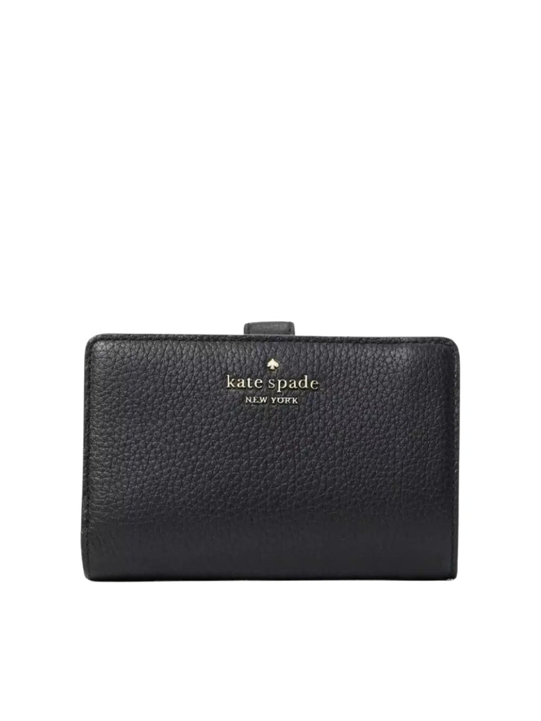 gambar-depan-Kate-Spade-Leila-Medium-Compact-Bifold-Wallet-Black