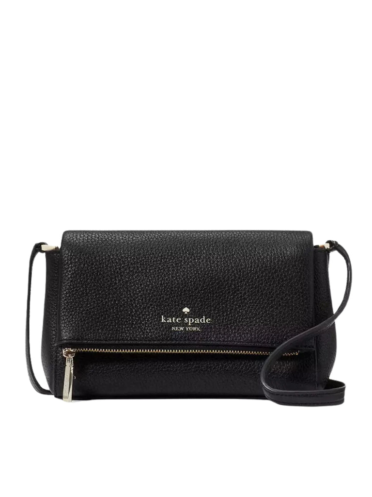 Black zip cross body bag on sale