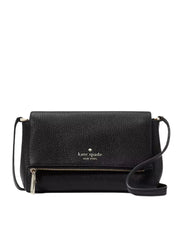 gambar-depan-Kate-Spade-Leila-Mini-Zip-Crossbody-Bag-Black