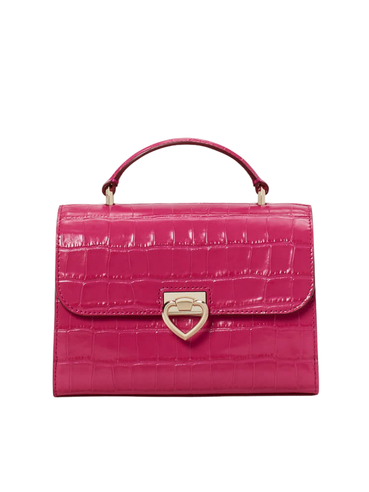 gambar-depan-Kate-Spade-Lovitt-Croc-Embossed-Small-Top-Handle-Bag-Festive-Pink