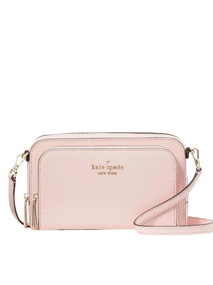 Kate Spade Staci Dual Zip Around Crossbody Peony Blossom – Balilene