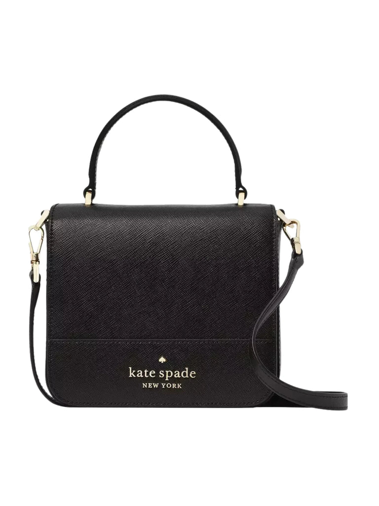 Kate Spade Staci Square Crossbody Bag Black Balilene