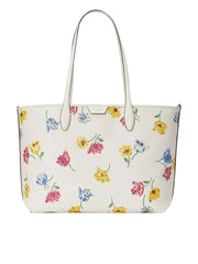gambar-depan-Kate-Spade-Sutton-Tulip-Toss-Prin-Medium-Tote-Bag-Cream-Multi