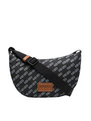 gambar-depan-Kenzo-Paris-Sport-Monogram-Shoulder-Bag-BlackWEBP
