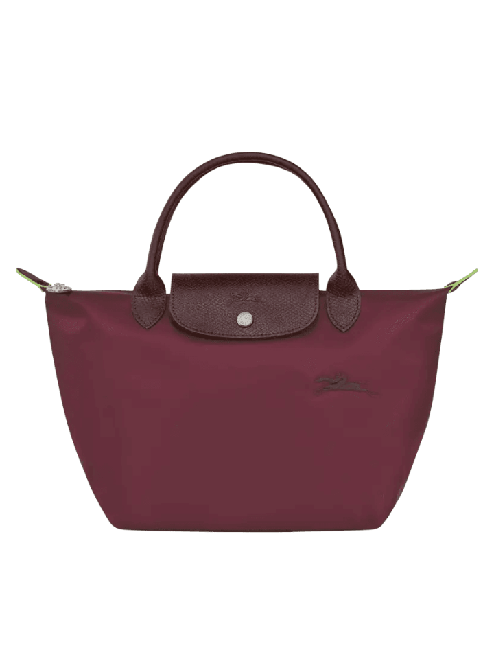 Longchamp burgundy discount satchel