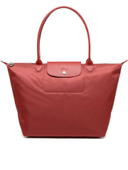 NWT Longchamp Le Pliage Neo Large Shoulder Tote Rouge Red 100% AUTEHNTIC