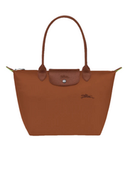 gambar-depan-Longchamp-LeP-liage-Green-Small-Shoulder-Bag-Cognac