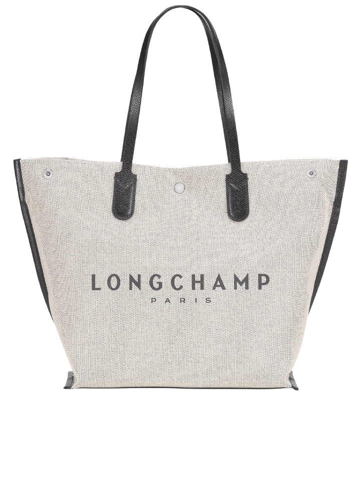 gambar-depan-Longchamp-Roseau-Medium-Tote-Bag-Black