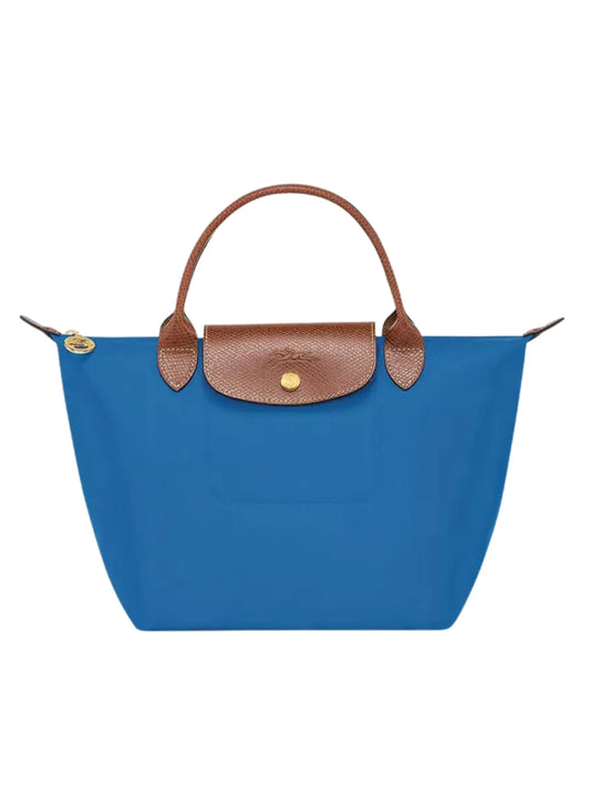 Longchamp Le Pliage Original Small Top Handle Bag Cobalt