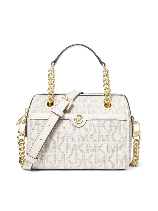 gambar-depan-Michael-Kors-Blaire-Extra-Small-Logo-Duffle-Crossbody-Bag-Vanilla