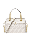 gambar-depan-Michael-Kors-Blaire-Extra-Small-Logo-Duffle-Crossbody-Bag-Vanilla