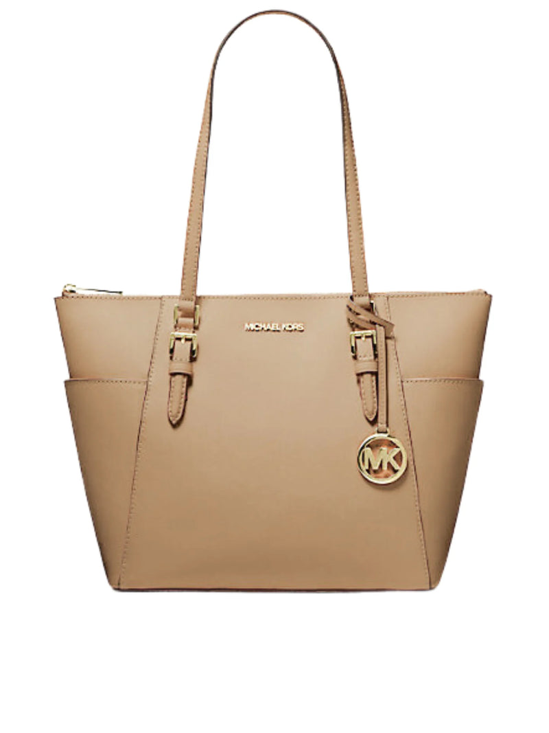 Tote Bag Michael Kors Tas Beige Buy Women Cream MK Monogram Tote