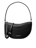 gambar-depan-Michael-Kors-Dover-Medium-Leather-Crossbody-Bag-Black
