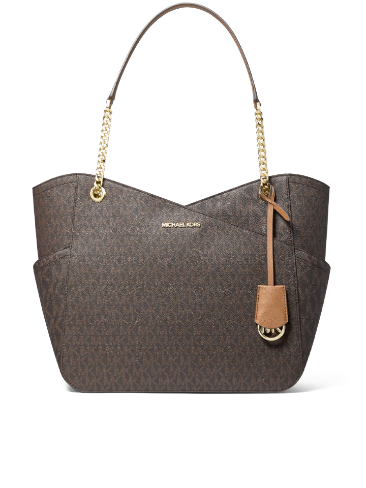 gambar-depan-Michael-Kors-Jet-Set-Large-Logo-Shoulder-Bag-Brown