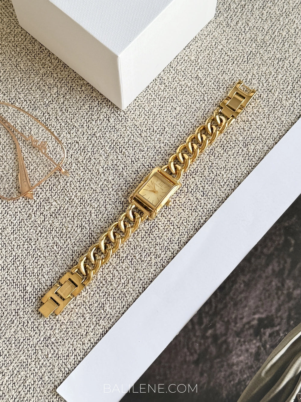 gambar-depan-Michael-Kors-Monroe-Gold-Tone-Chain-Bracelet-Watch-balilene