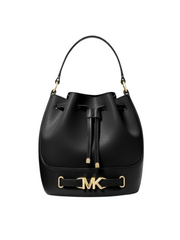 Michael kors black bucket bag best sale