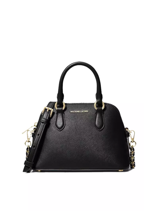 gambar-depan-Michael-Kors-Veronica-Extra-Small-Saffiano-Leather-Crossbody-Bag-Black