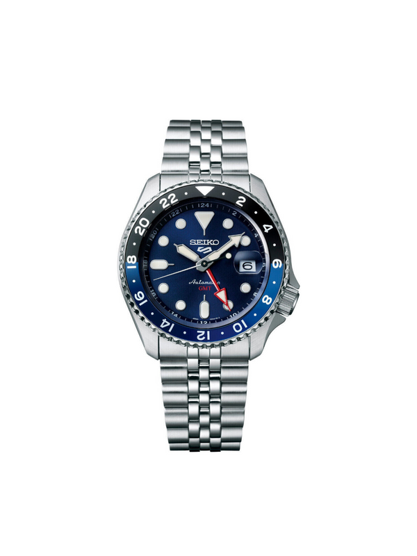 gambar-depan-Seiko-5-Sports-Automatic-GMT-SKX-Sports-Style-Silver-Stainless-Steel-Blue_1